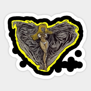 Zombie Art : ZOMBIE ZODIAC HORRORSCOPE (Virgo) T-Shirt Sticker